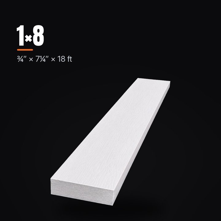 PVC Board 1 × 8
